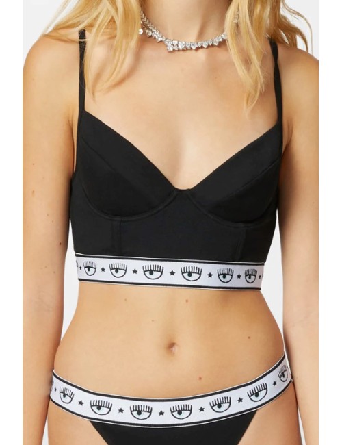 Chiaraferragni - reggiseno triangolo cfv4602 3224 a0555 neroChiara FerragniPassioni Boutique