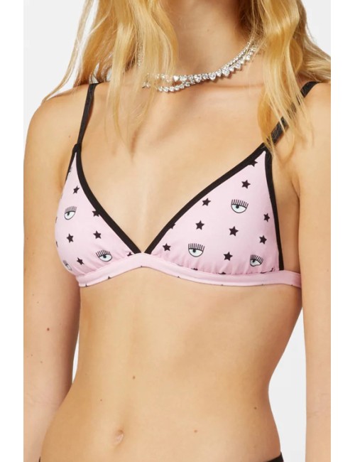 Chiaraferragni - reggiseno push-up eye star all-over 4625 3226 1242 rosaChiara FerragniPassioni Boutique