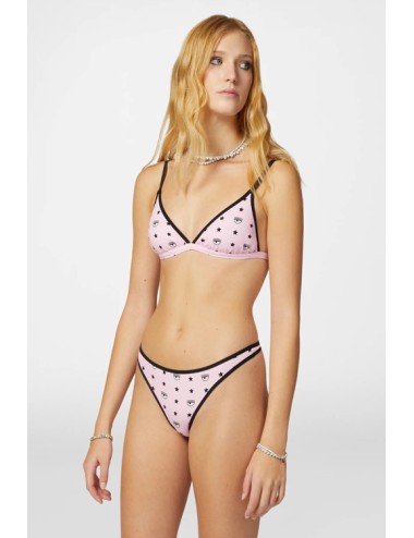 Chiaraferragni - reggiseno triangolo eye star all-over 4624 3226 1242 rosaChiara FerragniPassioni Boutique