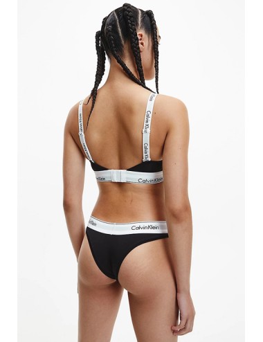 Ck - slip brasiliano modern cotton 000qf5981e-ub1 neroCalvin Klein DonnaPassioni Boutique