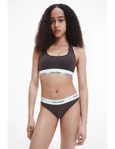 Ck - slip bikini - modern cotton 000qf7047e bkcCalvin Klein DonnaPassioni Boutique