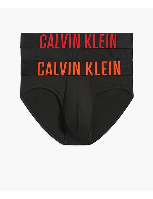 Ck - slip in confezione da 2 - intense power 000nb2601a 6nb neroCalvin Klein UomoPassioni Boutique