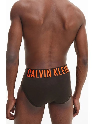 Ck - slip in confezione da 2 - intense power 000nb2601a 6nb neroCalvin Klein UomoPassioni Boutique