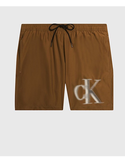 Pantaloncini da bagno con cordoncino medio - ck nylon km0km00819-dca navy irisCalvin Klein UomoPassioni Boutique