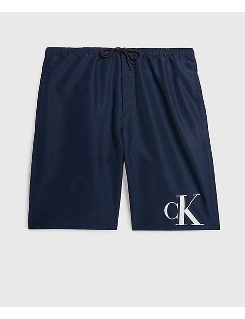 Ck - pantaloncini da surf - ck monogram km0km00805-gxh brown oliveCalvin Klein UomoPassioni Boutique