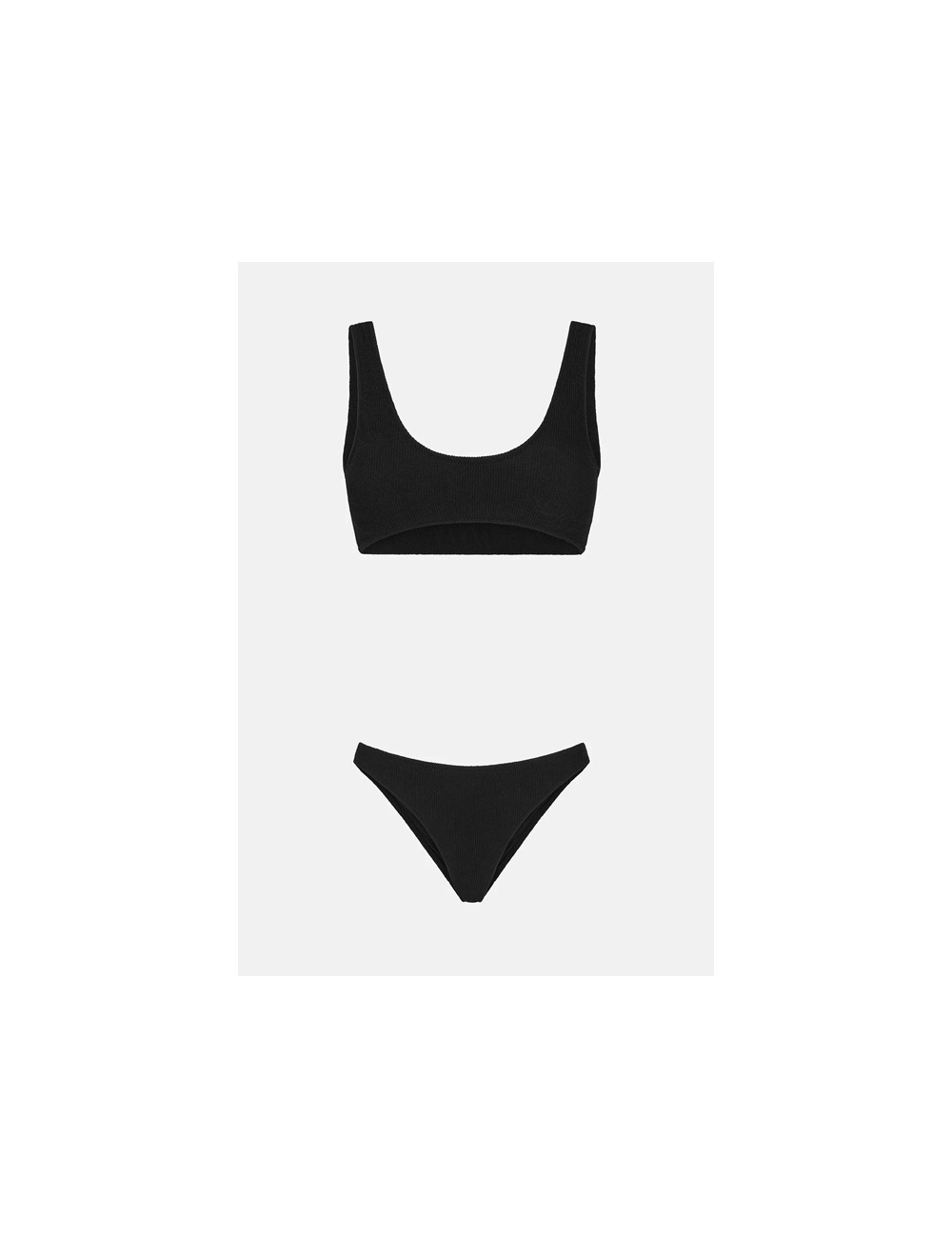 Mefui - bikini top e slip americano fisso rife mf23-0230nrMefuiPassioni Boutique