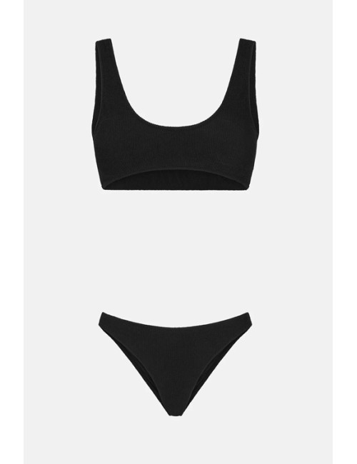 Mefui - bikini top e slip americano fisso rife mf23-0230nrMefuiPassioni Boutique