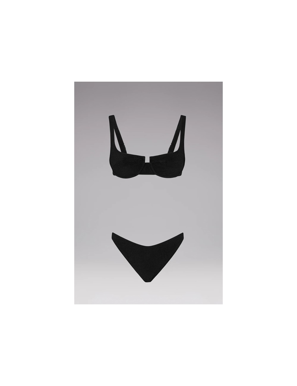 Effek - bikini con ferretto e slip fisso americano visionary dose fk23-1113nrFKPassioni Boutique