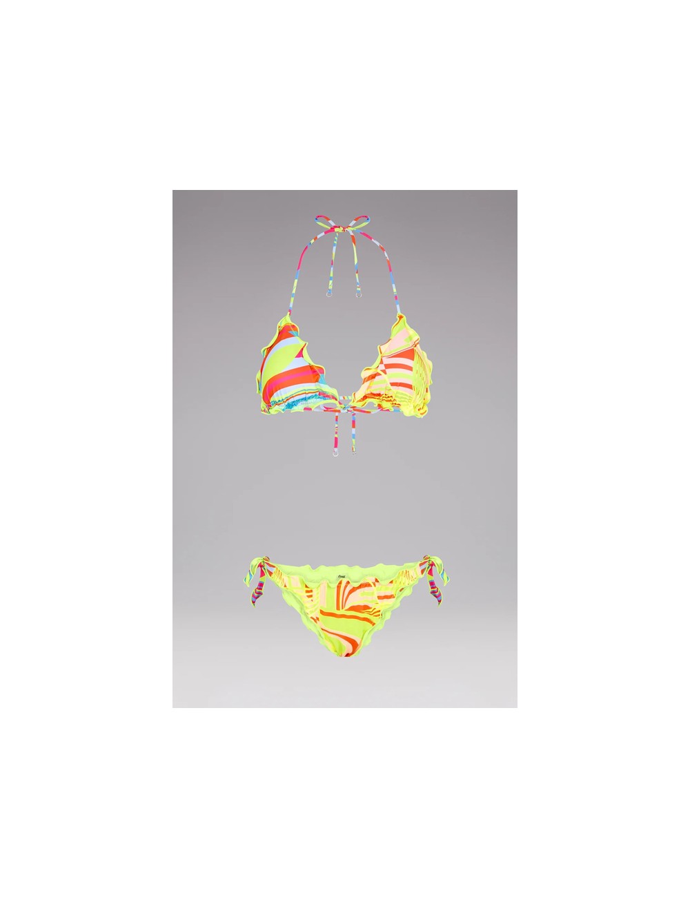 Effek - bikini triangolo e slip nodi brasiliano regolabile frou frou butterfly fk23-1579uFKPassioni Boutique