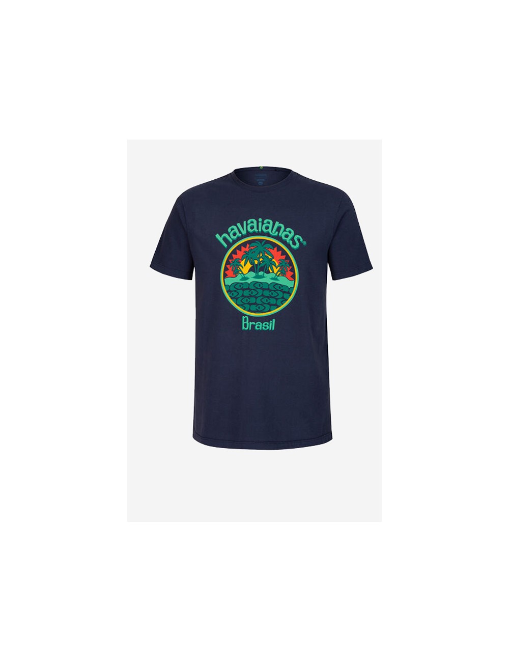 Havaianas - t-shirt round patch navy blue 4146451.0037HavaianasPassioni Boutique