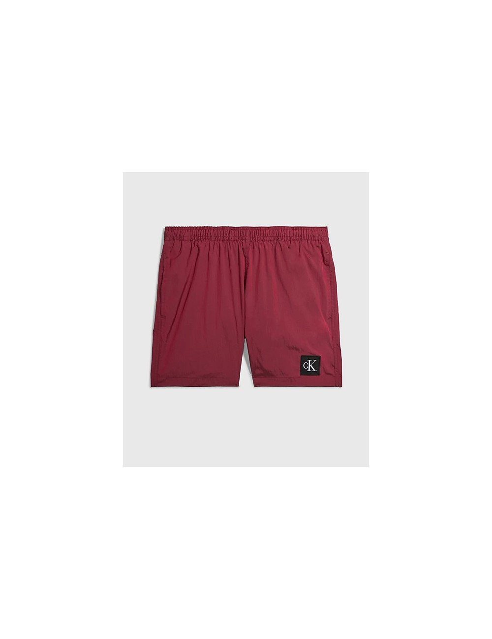 Pantaloncini da bagno con cordoncino medio - ck nylon km0km00819-gnk sienna brownCalvin Klein UomoPassioni Boutique