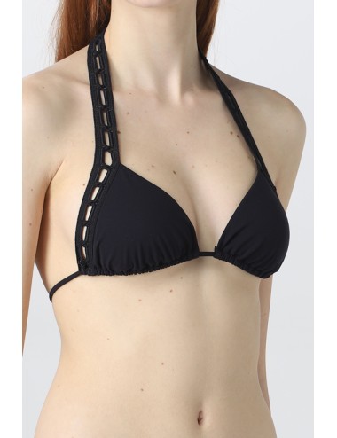 Ermanno scervino - bikini triangolo d424y346lyt 95708 neroErmanno ScervinoPassioni Boutique