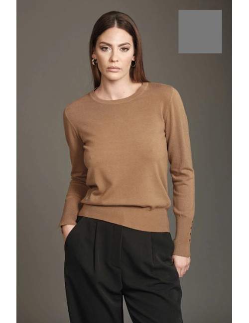 Fresh flower - maglia girocollo ff200 neroFresh FlowerPassioni Boutique