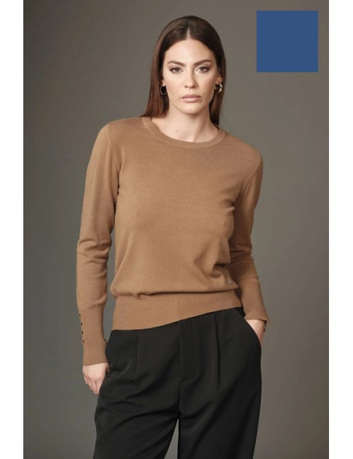 Fresh flower - maglia girocollo ff200 grigioFresh FlowerPassioni Boutique