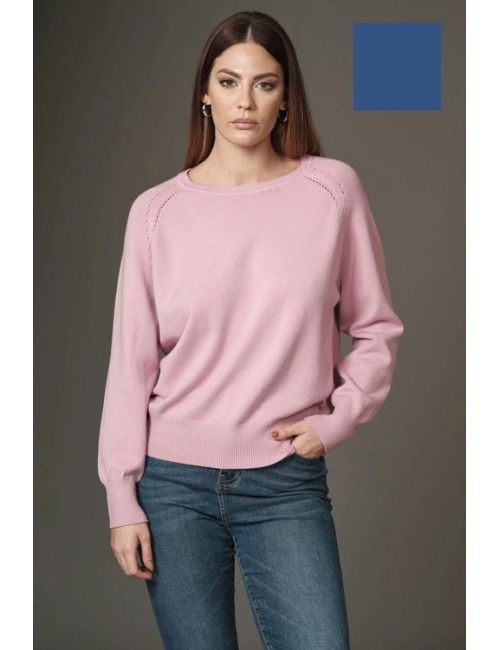 Fresh flower - maglia girocollo ff209 neroFresh FlowerPassioni Boutique