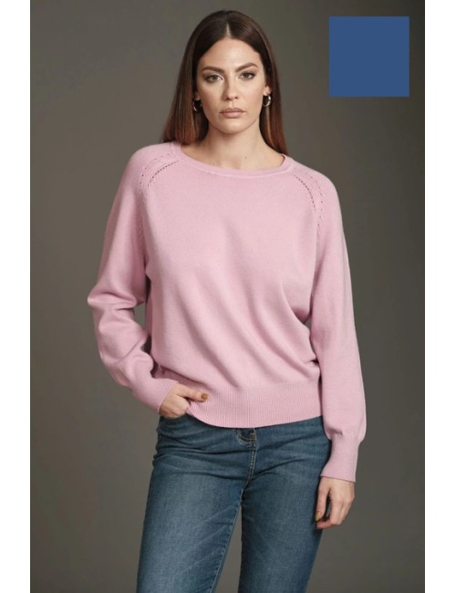 Fresh flower - maglia girocollo ff209 neroFresh FlowerPassioni Boutique