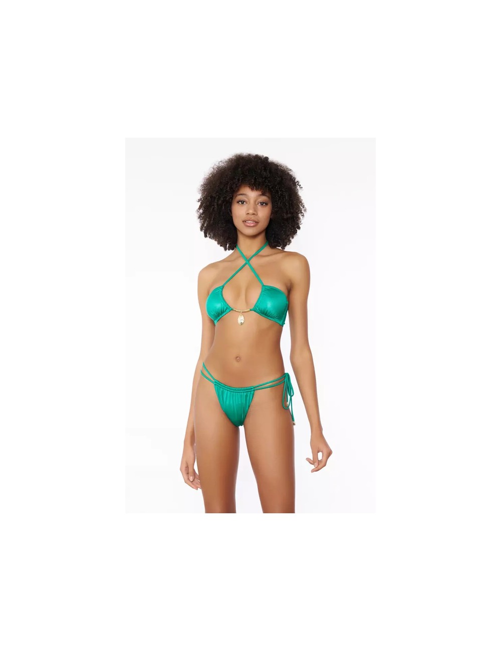 Fascia incrociata ovali oro + slip scorr. v4112s hamptons glveMiss BikiniPassioni Boutique