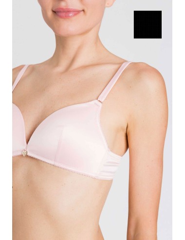 Twinset - reggiseno triangolo in raso nero 241ll6e22 00006TwinsetPassioni Boutique