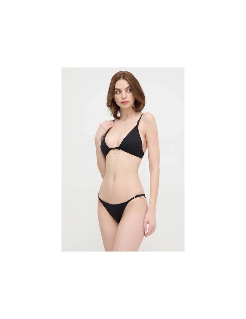 Ck - bikini triangolo e slip kw0kw02332-2346 beh neroCalvin Klein DonnaPassioni Boutique