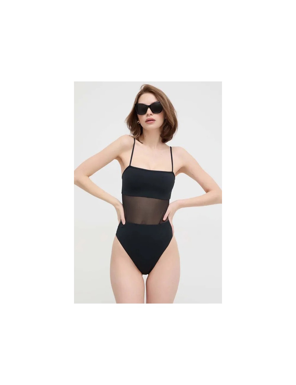 Ck - costume intero kw0kw02327-beh neroCalvin Klein DonnaPassioni Boutique