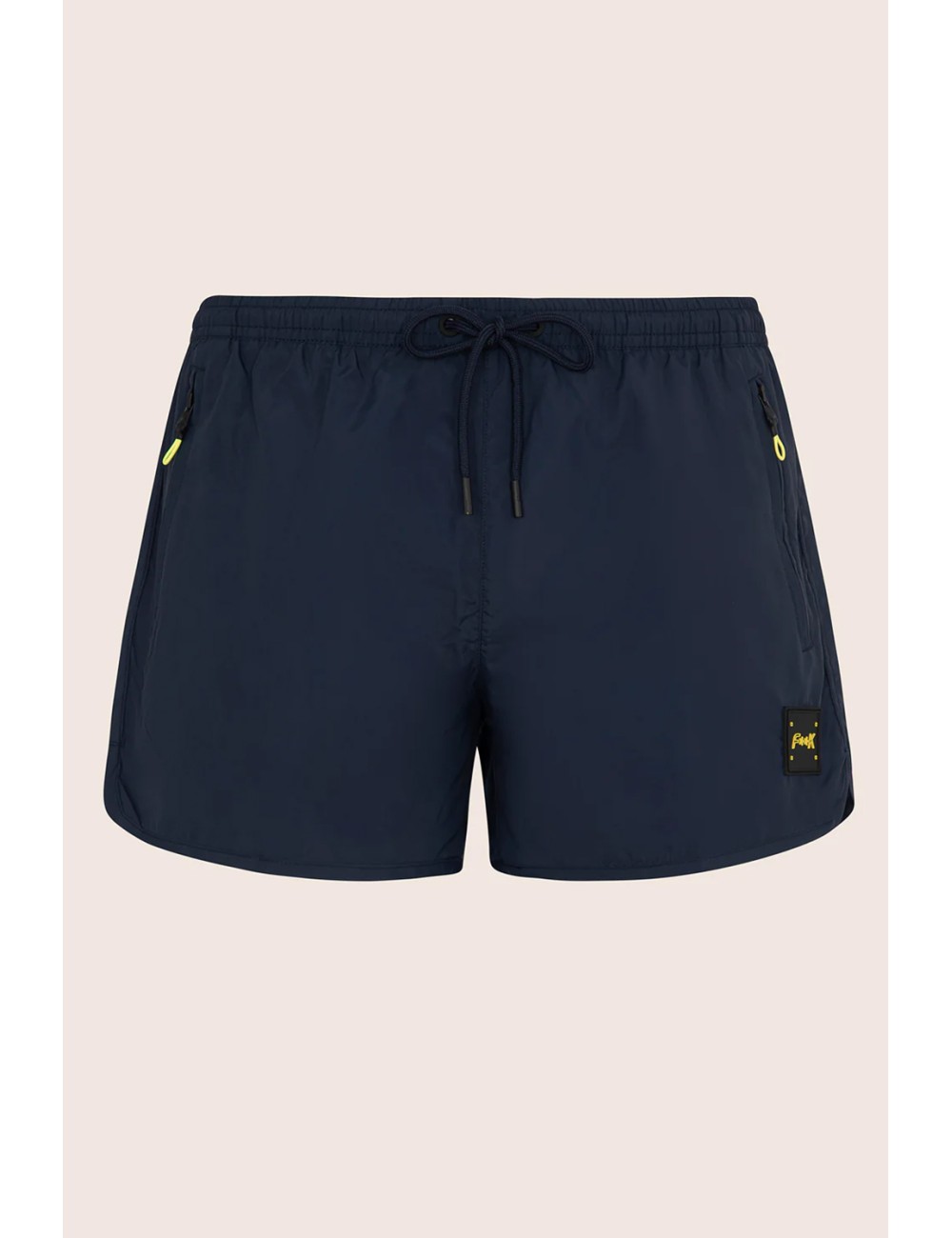 Effek - short corto con zip laterali fk24-2003bu bluFKPassioni Boutique