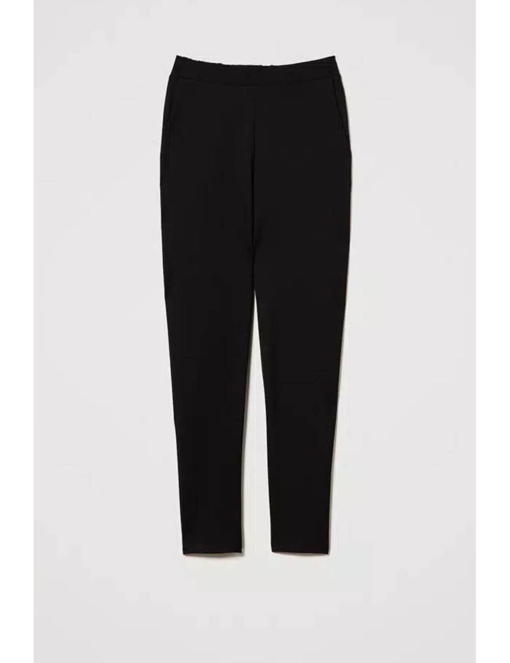 Twinset - pantaloni a sigaretta con elastico nero 242li2mdd 00006TwinsetPassioni Boutique