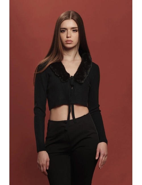 Fresh flower - maglia girocollo lurex ff367 fuxiaFresh FlowerPassioni Boutique