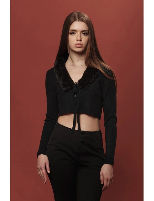 Fresh flower - maglia girocollo lurex ff367 fuxiaFresh FlowerPassioni Boutique