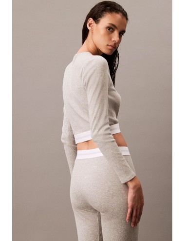 Ck - legging lounge - modern rib 000qs7220e-pfaCalvin Klein DonnaPassioni Boutique