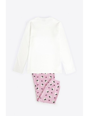 Disney- pigiama tween chic minnie  62266 ecruDisneyPassioni Boutique