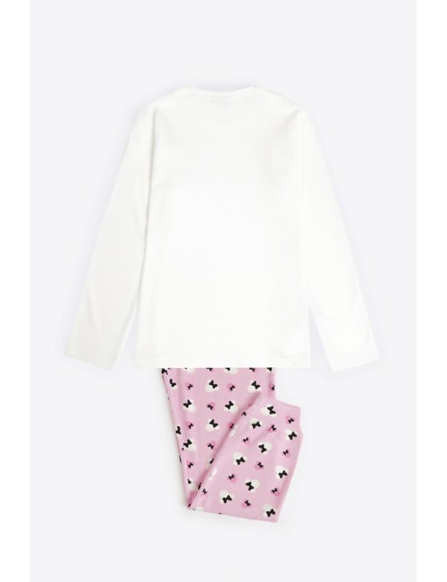 Disney- pigiama tween chic minnie  62274 ecruDisneyPassioni Boutique
