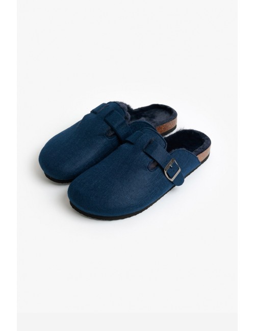 Admas - pantofole da casa uomo sherpa 69047 marroniAdmasPassioni Boutique