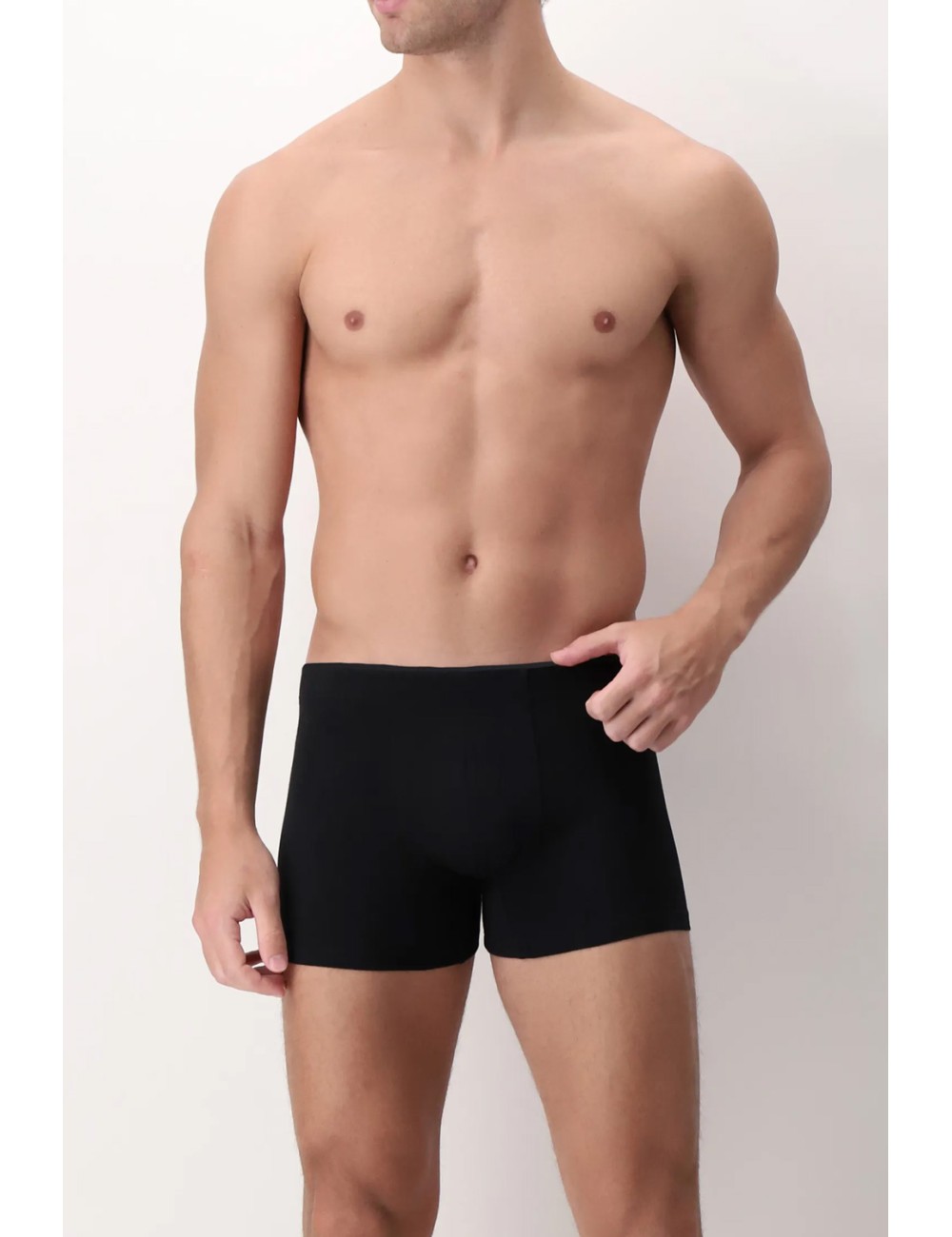 Cagi - boxer parigamba in cotone elasticizzato goal 2 pezzi bipack vcat01822 neroCagiPassioni Boutique
