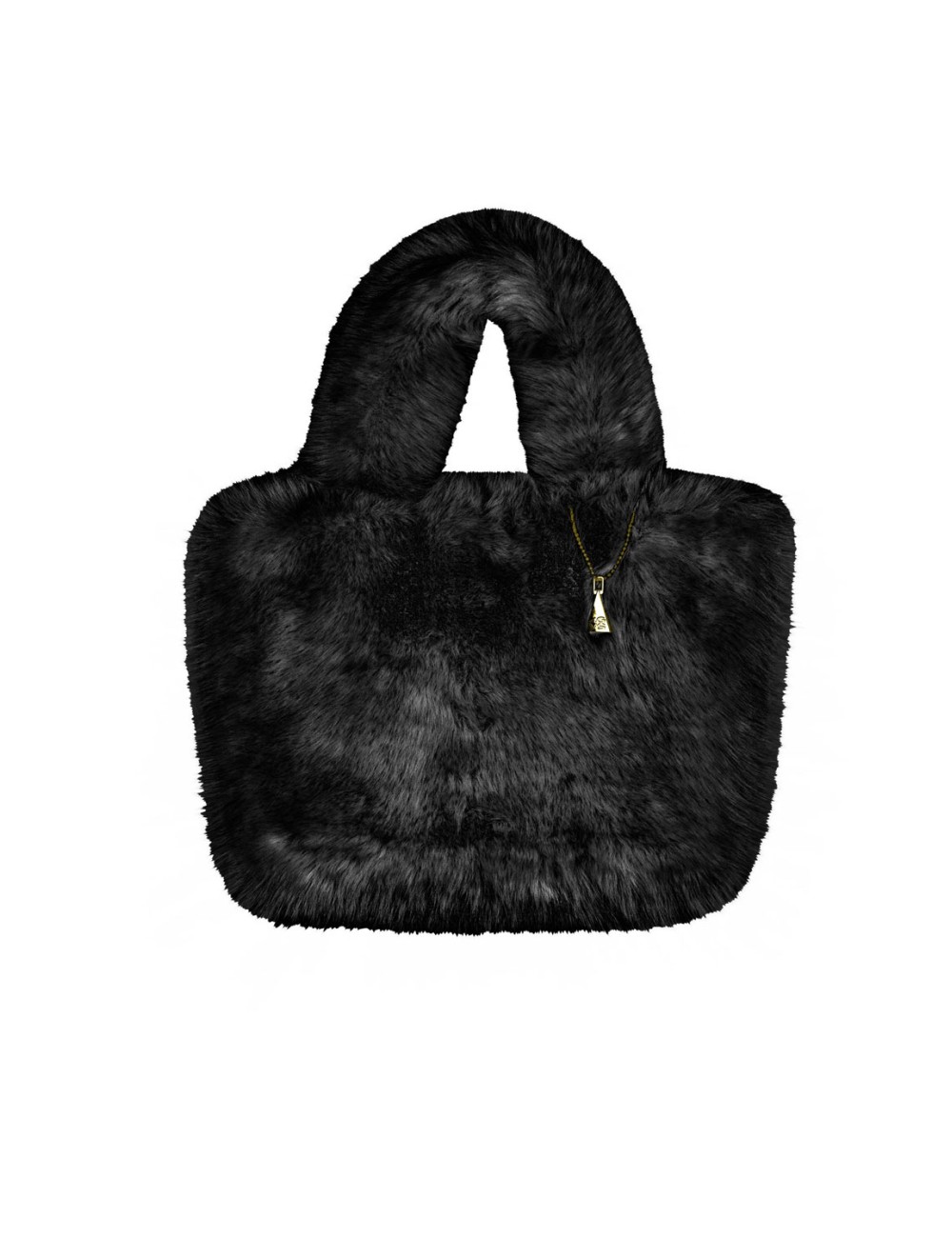 4giveness - borsa big eco pelliccia 224wac4239 110 nero4GivenessPassioni Boutique