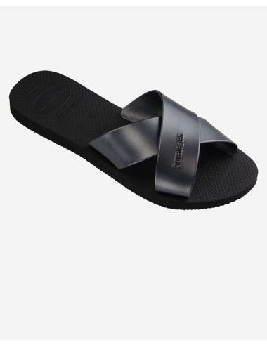 Donna infradito havaianas slim glow dark brown strass e perlineHavaianasPassioni Boutique