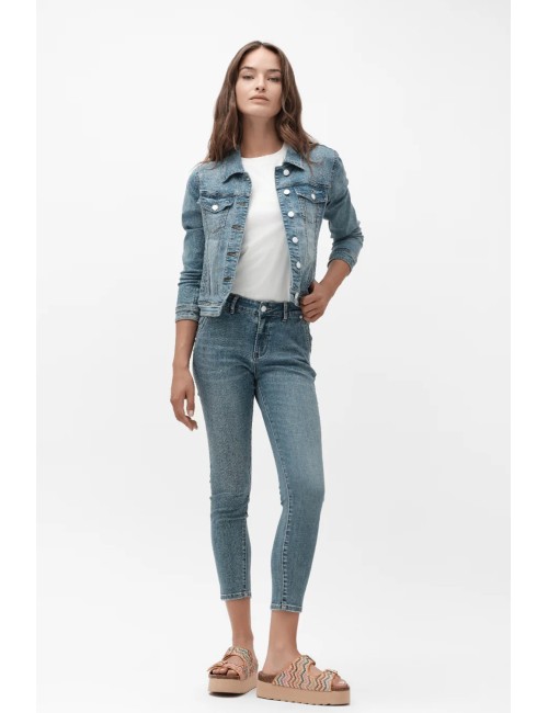 Maya jeans elasticizzato ww30201White WisePassioni Boutique