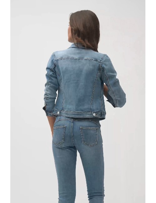 Maya jeans elasticizzato ww30201White WisePassioni Boutique