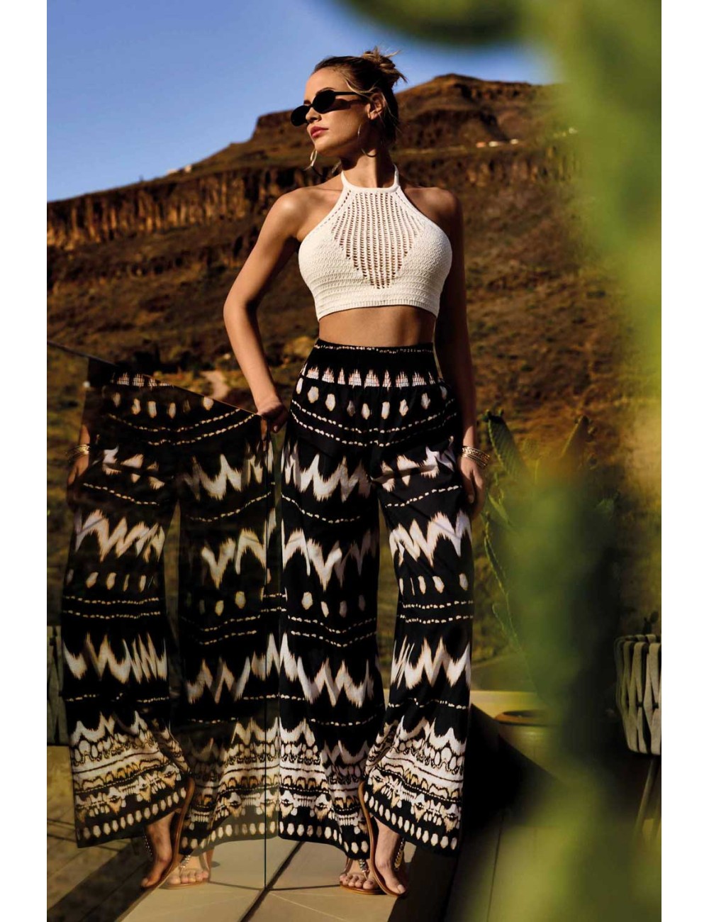 Manila crop top vi25-006Vacanze ItalianePassioni Boutique