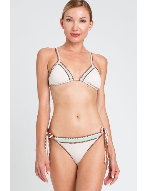 Bikini triangolo e slip tanga 251lmmx22 + x89 12489 +++TwinsetPassioni Boutique