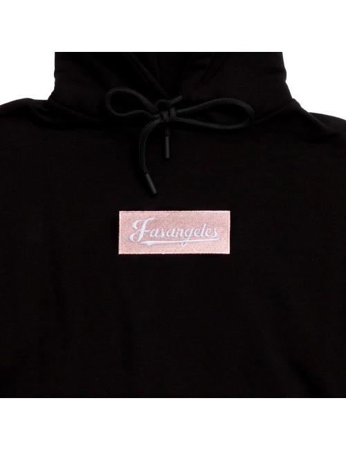 Fasangeles - felpa con cappuccio tuta basic logo fa25bh01 pinkFasangelesPassioni Boutique