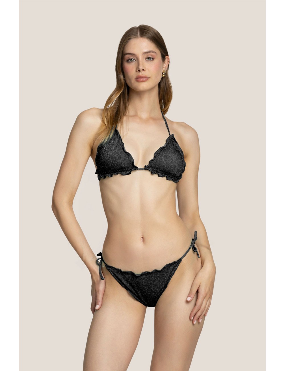 Triangolo e slip sbambolati must have 125wbwbk5210 1104GivenessPassioni Boutique