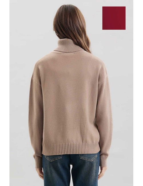 Take two - dolcevita con spacco viscosa dt00319 tortoraTake TwoPassioni Boutique