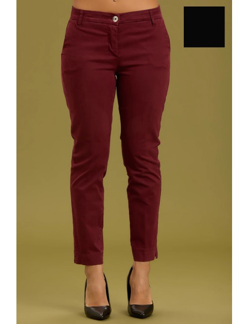 Take two - pantalone palazzo punto milano dt01196 neroTake TwoPassioni Boutique
