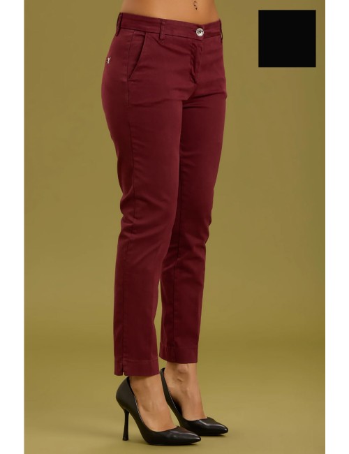 Take two - pantalone palazzo punto milano dt01196 neroTake TwoPassioni Boutique