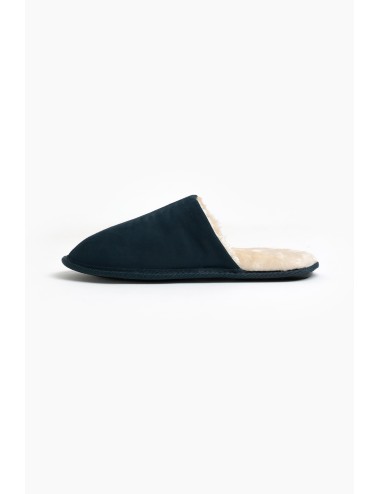 Admas - pantofole da uomo in pelle scamosciata blu navy 69045-0-0216 navyAdmasPassioni Boutique