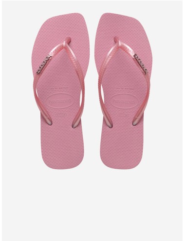 Donna infradito havaianas slim glow arancioni strass e perlineHavaianasPassioni Boutique