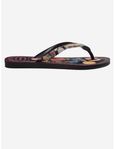 Donna infradito havaianas slim glow dark brown strass e perlineHavaianasPassioni Boutique
