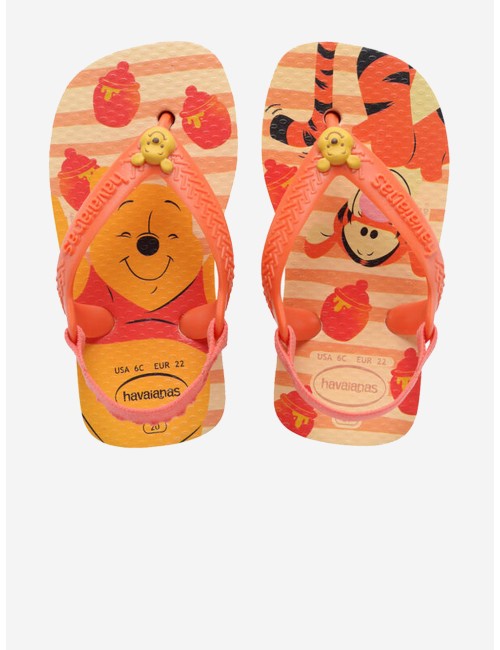 Baby infradito havaianas disney classics winnie pooh arancioniHavaianasPassioni Boutique