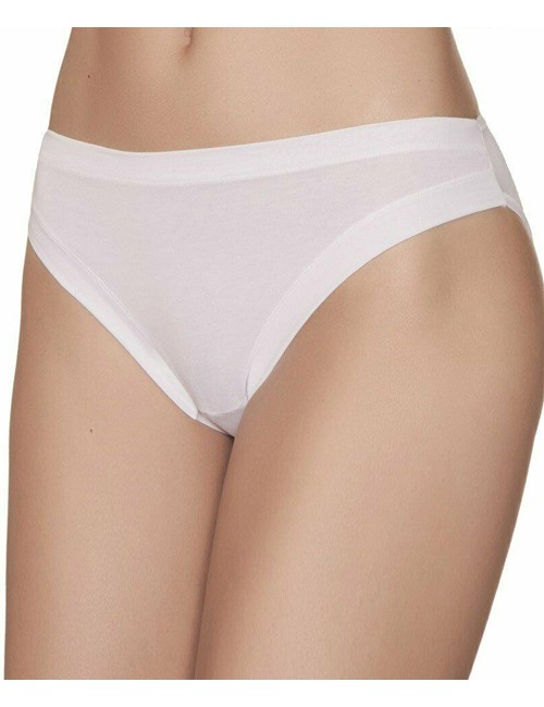 Bi-pack 2 midi esencial slip vita alta 1031481 biancoJaniraPassioni Boutique
