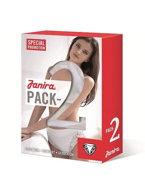 Bi-pack 2 neri esencial slip vita centraleJaniraPassioni Boutique